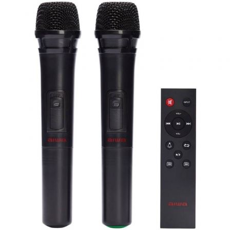 Aiwa KBTUS-900 Altavoz Trolley Karaoke Negro 100W RMS Aiwa KBTUS-900 Altavoz Trolley Karaoke Negro 100W RMS